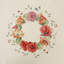 Tapestry Table Cloth NAT 140X180 Cm Floral Design