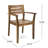 Maldonado 8 - Person Wood Patio Dining Set with Extendable Rectangular Table-444389002