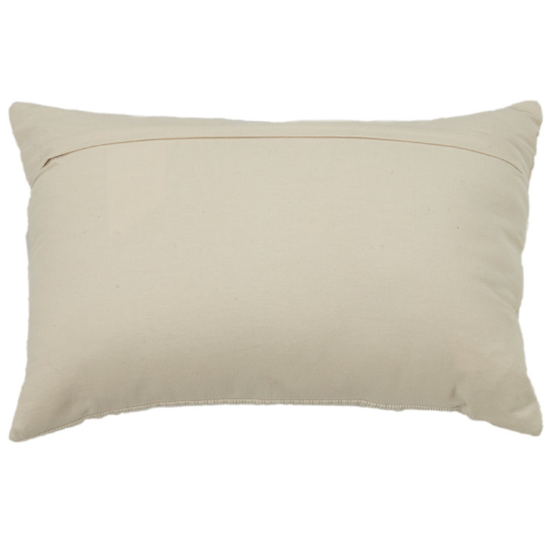 Housse et insert de coussin rectangulaire en coton Berkley, Beige