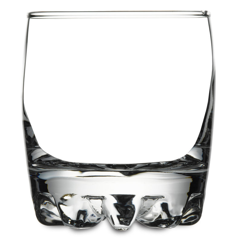 Hidayaah 10.1442oz. 100% Glass Whiskey Glass Set