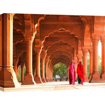 Women In Traditional Dress, India by Pangea Images - Wrapped Canvas Print