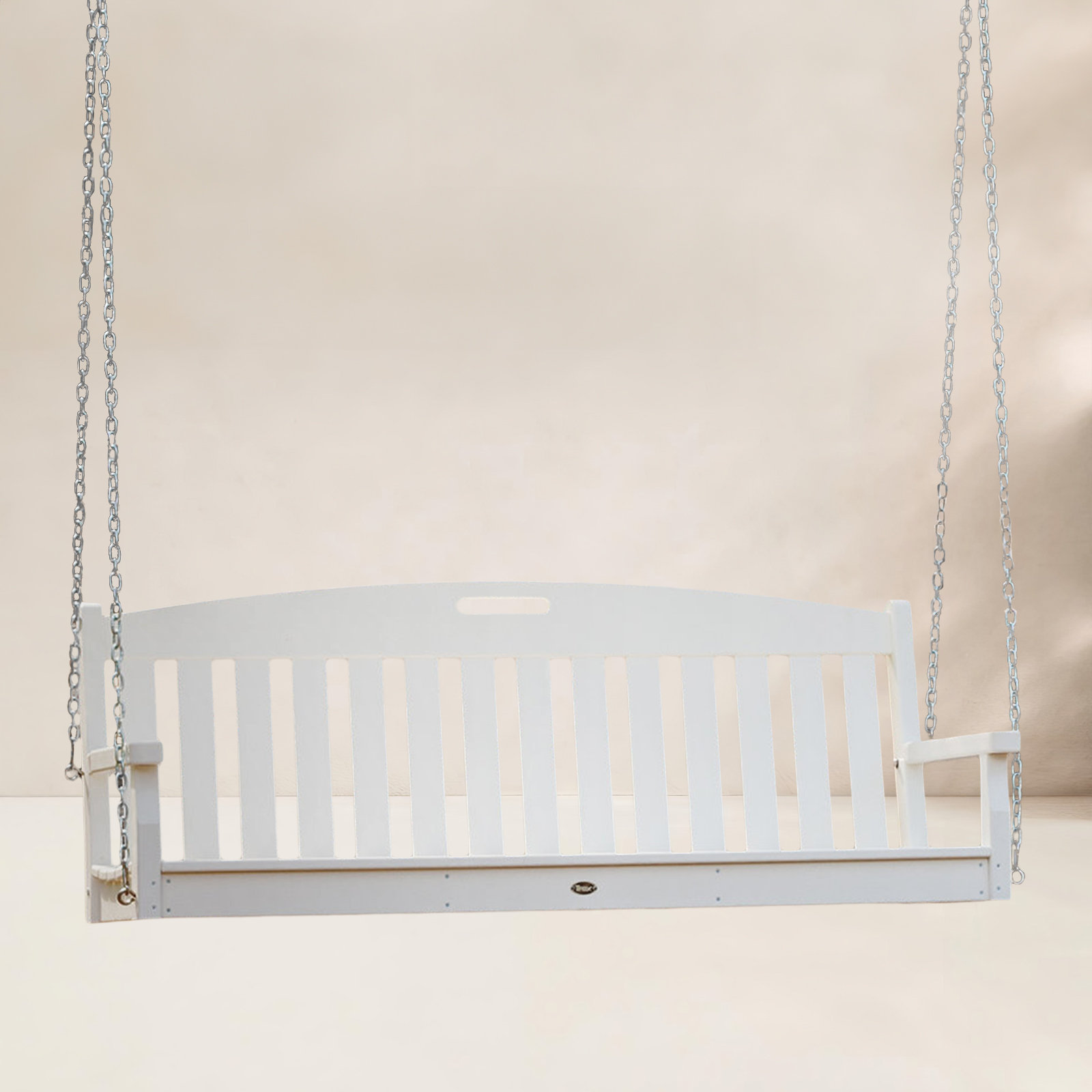 POLYWOOD® Yacht Club Swing, Classic White