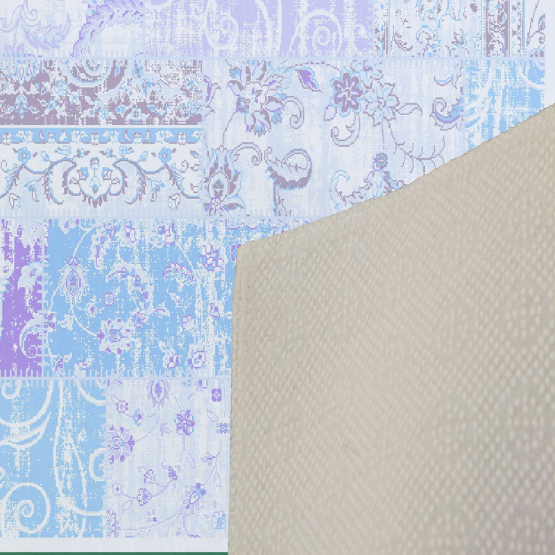 Stylish Hall Carpet (39.4 x 78.7 inches), 100% Polyester, 0.3 in Pile Height | Antibacterial, Non-Slip Underside, Machine Washable | 3D Digital Printed Design, Durable & Soft for Home Décor