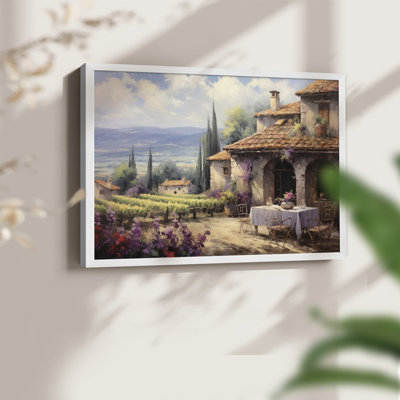 Paysages rétro - CXCI - impression encadrée - réaménageable