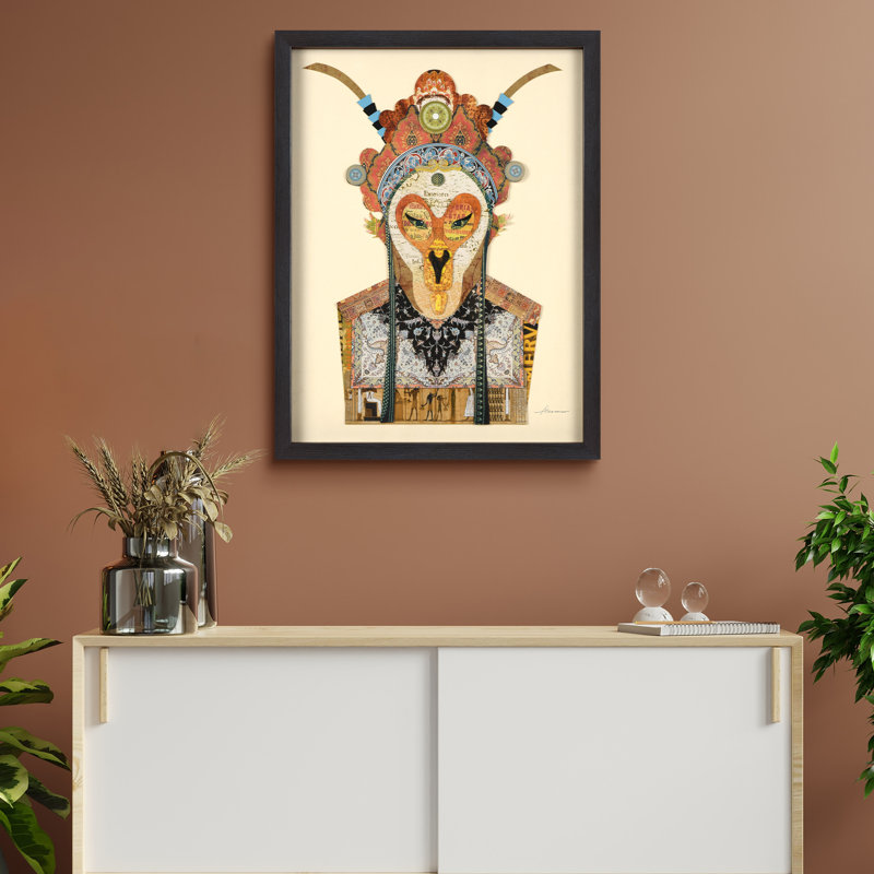 « pékin opera mask #1 », impression