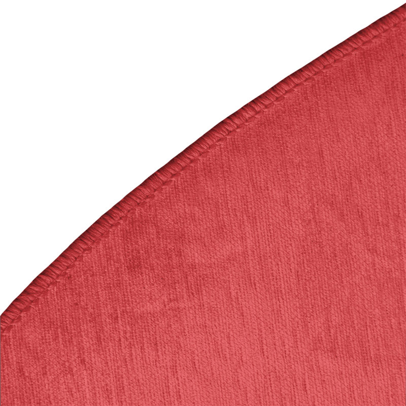 Chenille Indoor Rug, Round 5'