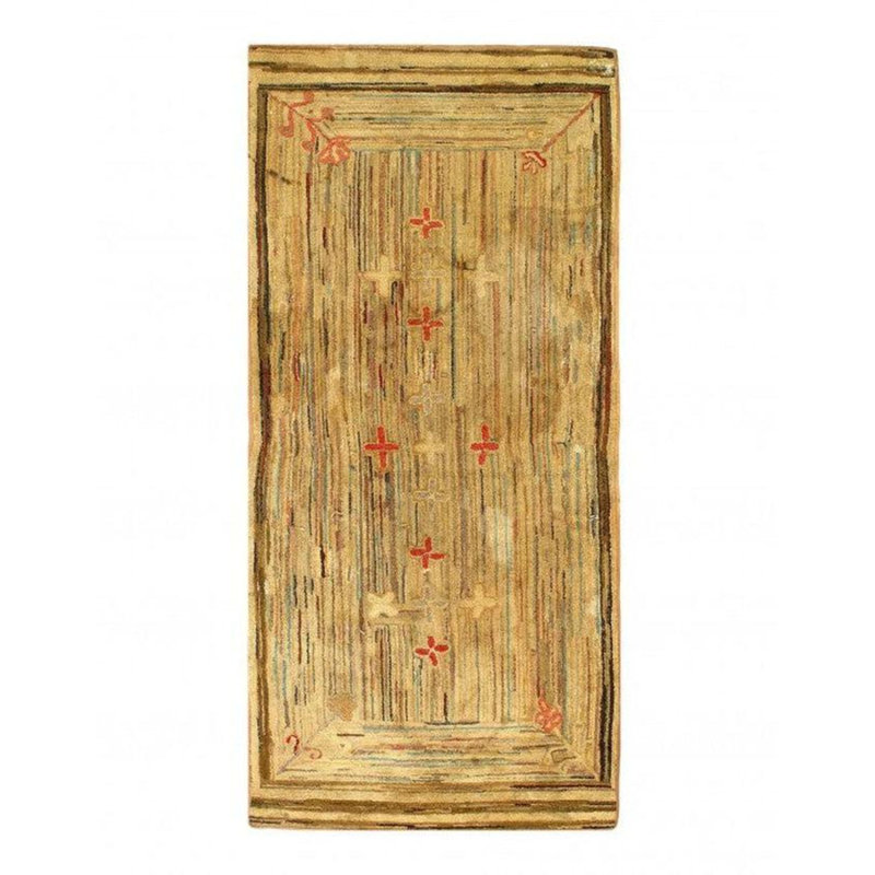 Floral Area Rug in Beige