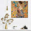 «Lady with a fan», reproduction sur toile-991859784