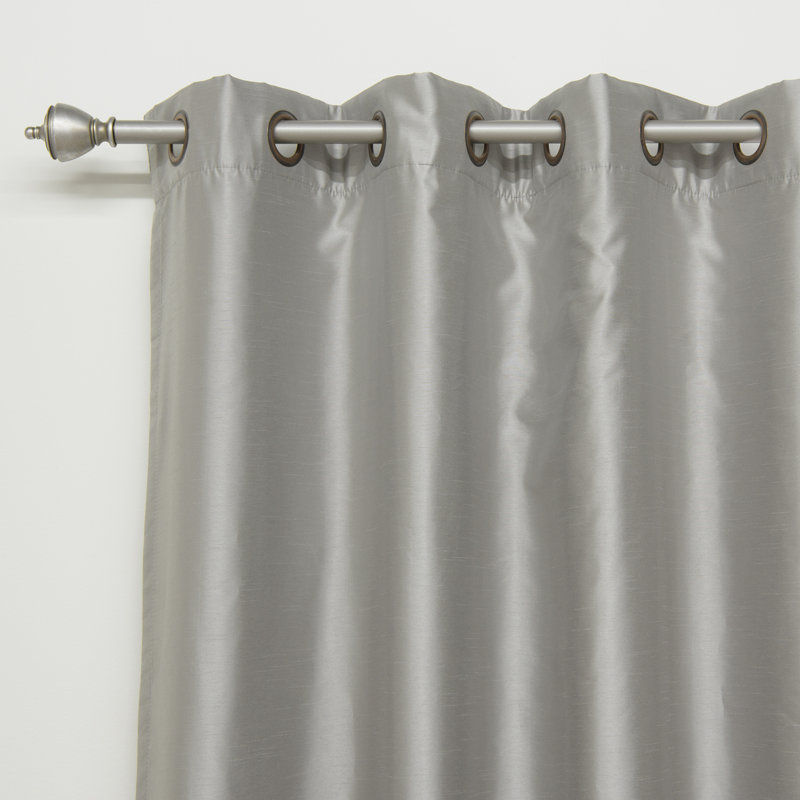 Julianni Blackout Curtain Pair, Gray, 52" W x  84" H