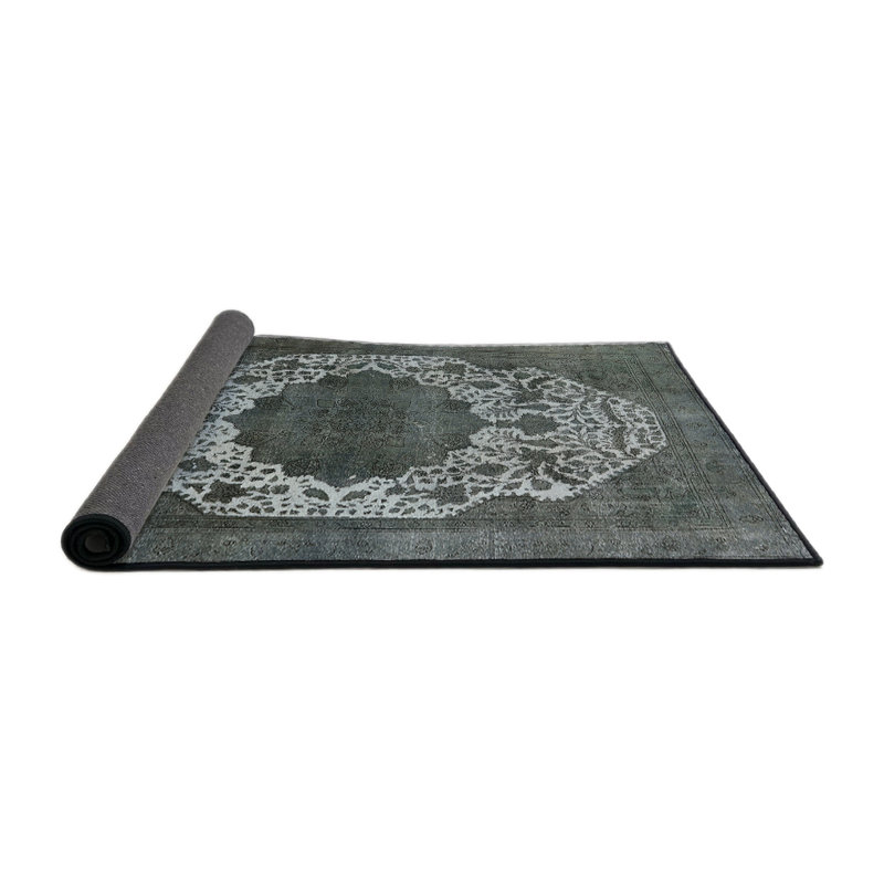 Tapis oriental gris Howells, Rond 7 pi