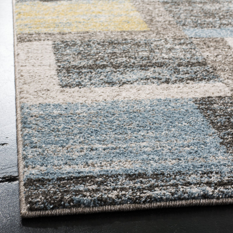 Tahoe Performance Geometric Rug, Rectangle 8' x 10'