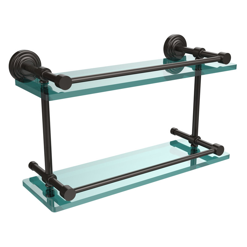 Étagère 2 pièces à niveaux Beresford, Bronze huilé