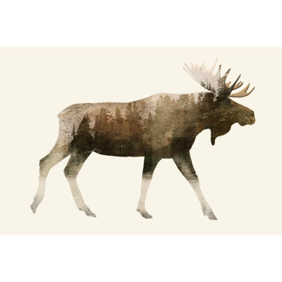 «The Wilderness III» par Victoria Barnes - peinture sur toile tendue