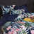Bleu foncé / floral rose est en rupture de stock