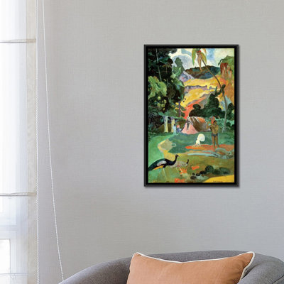 «Matamoe (Landscape with Peacocks), 1892», reproduction sur toile