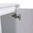 Freestanding Bathroom Storage Cabinet, 12", Soft Close Doors, Glossy White,(Kd-Packing)