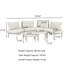 Ensemble de conversation pour patio avec coussins 6 pièces-1275253846