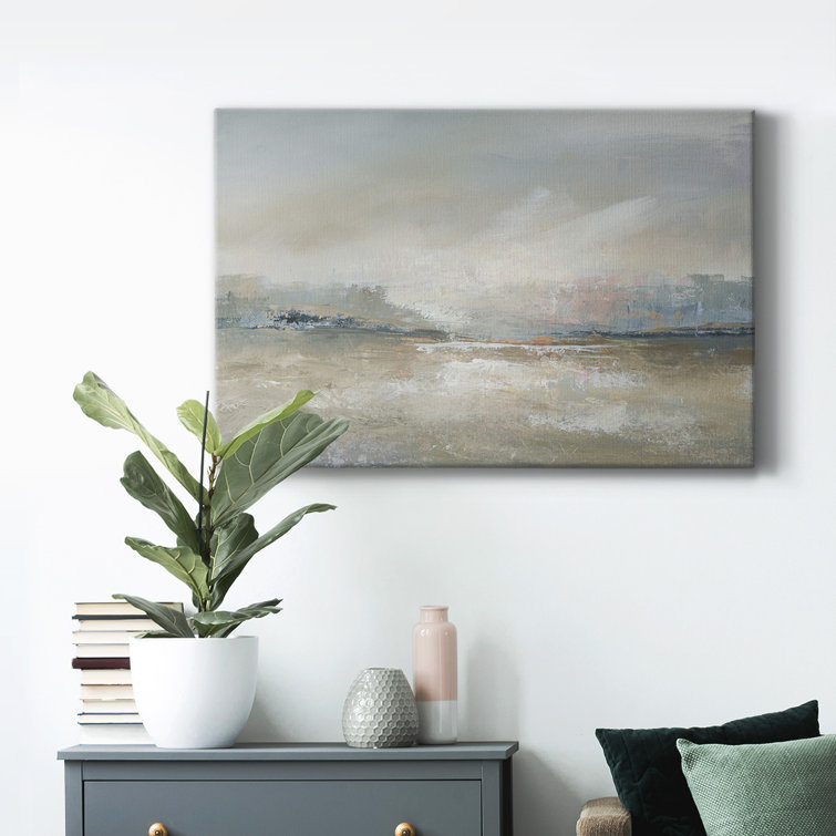 Horizon Haze - Wrapped Canvas Print