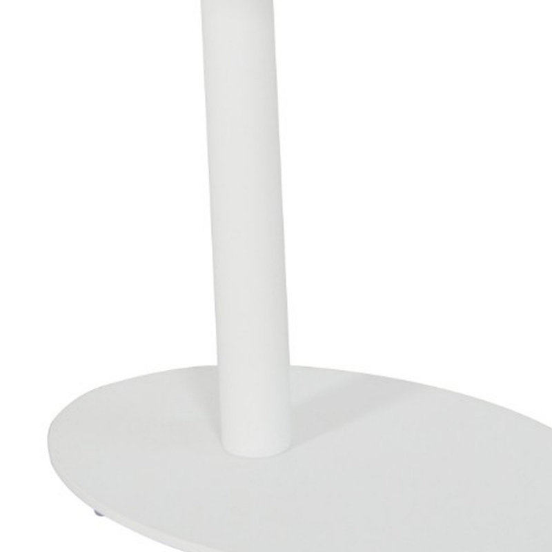 Table d'appoint en métal Sunset, Blanc