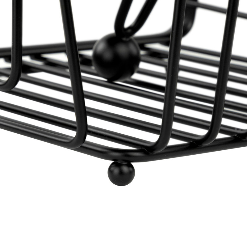 Porte-serviettes weighted, Noir