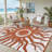 Area Rugs Waterproof Outdoor Rug Vintage Outdoor Furniture Patio Plastic Rugs for Backyard Deck Camping Balcony Beach-970090865-970090858