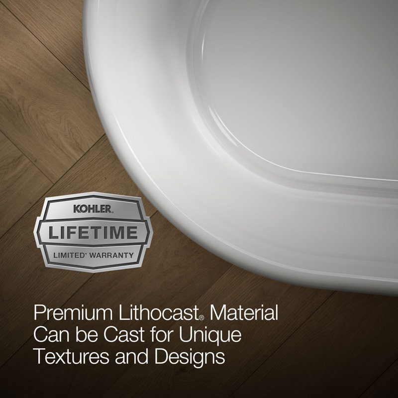 Memoirs® 66" x 36" Freestanding Soaking Bathtub