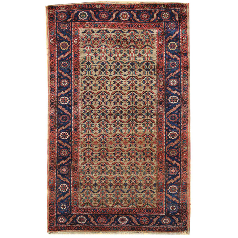 Landry & Arcari Rugs and Carpeting Kurdish One-of-a-Kind 4'2