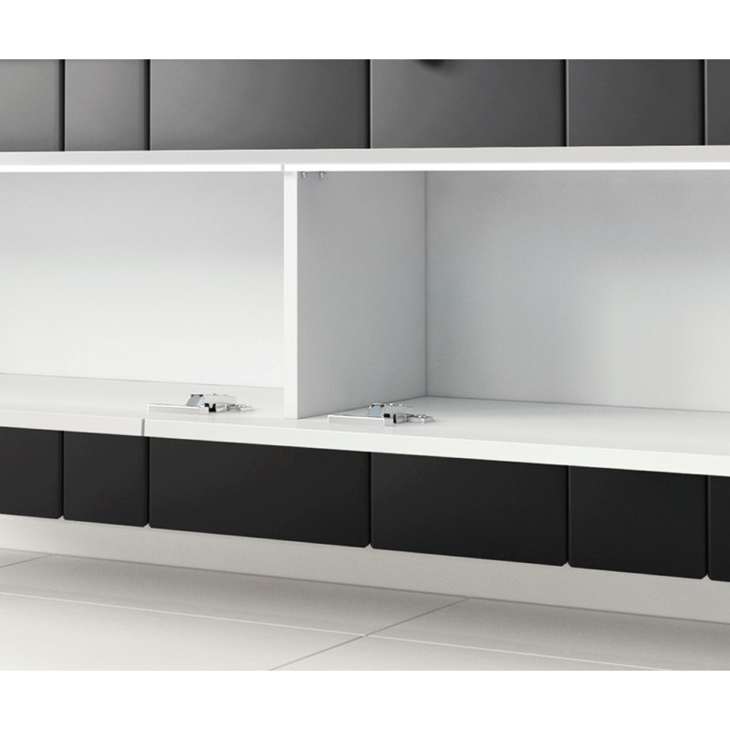 Doyal Floating TV Stand for TVs up to 78", White