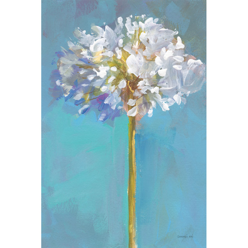 Floral moderne III, H 8 po x l 12 po x P 1,25 po