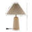 Anirudh 20.5" Rustic Scandinavian Resin/Iron Lighthouse LED Table Lamp with Pleated Shade