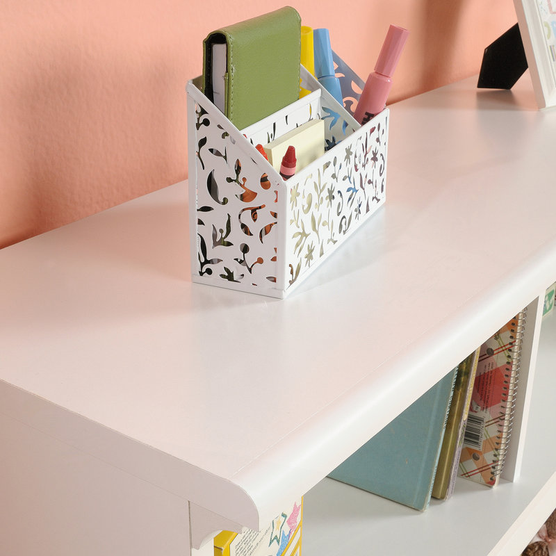 Bibliothèque / pied de lit, finition blanche