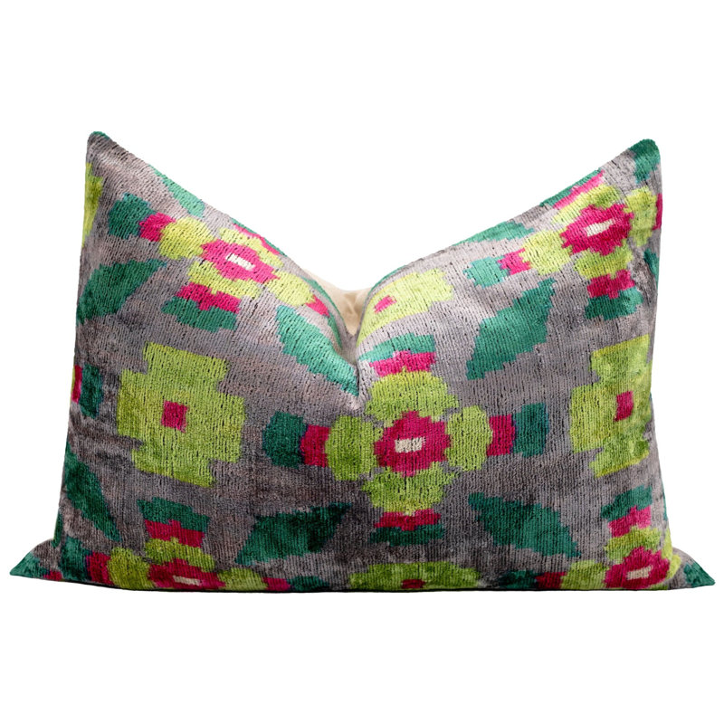 Coussin décoratif en velours