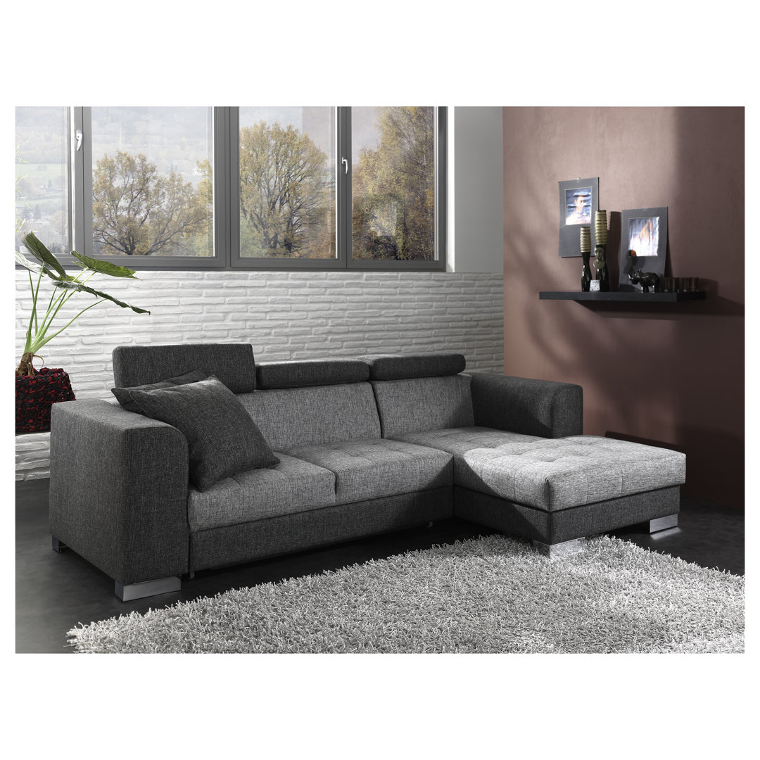 Ecksofa Aseel mit Bettfunktion