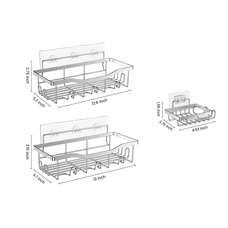 Metal Bathroom Shelves