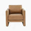 Fauteuil en cuir Philomena Dayna-2012688852