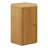 Kade Faceted Wood Side Table in Natural