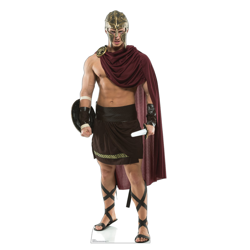 Life-Size Gladiator Cardboard Standup Decor