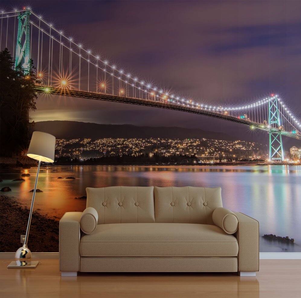 Tapete Lions Gate Bridge – Vancouver (Canada) 2,31 m x 300 cm