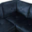 Canapé avec méridienne large de 97 po avec repose-pieds Macur-81193087