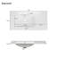 Meuble-lavabo 36 po avec lavabo en céramique-124009315
