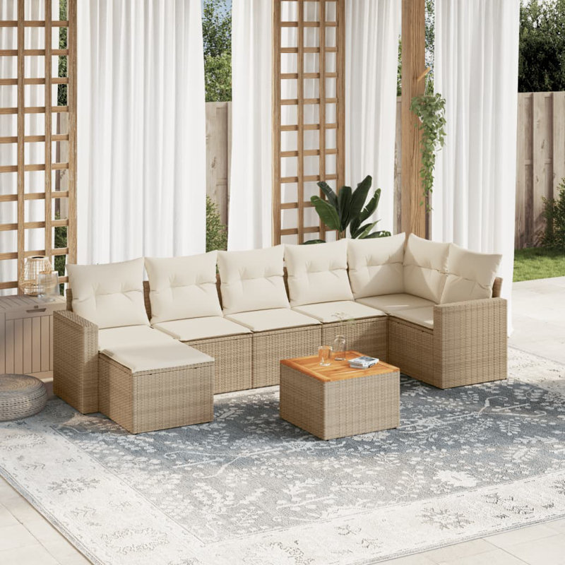 Ensemble de canapé de jardin Vidaxl
