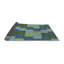 Tapis géométrique vert foncé-382382742