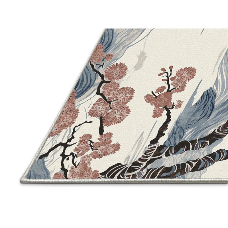 Lunar Petals Rug, Rectangle 8' x 10'