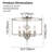 4-Light Farmhouse Semi Flush Mount-688214172