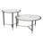 Davis Coffee Tables White & Black