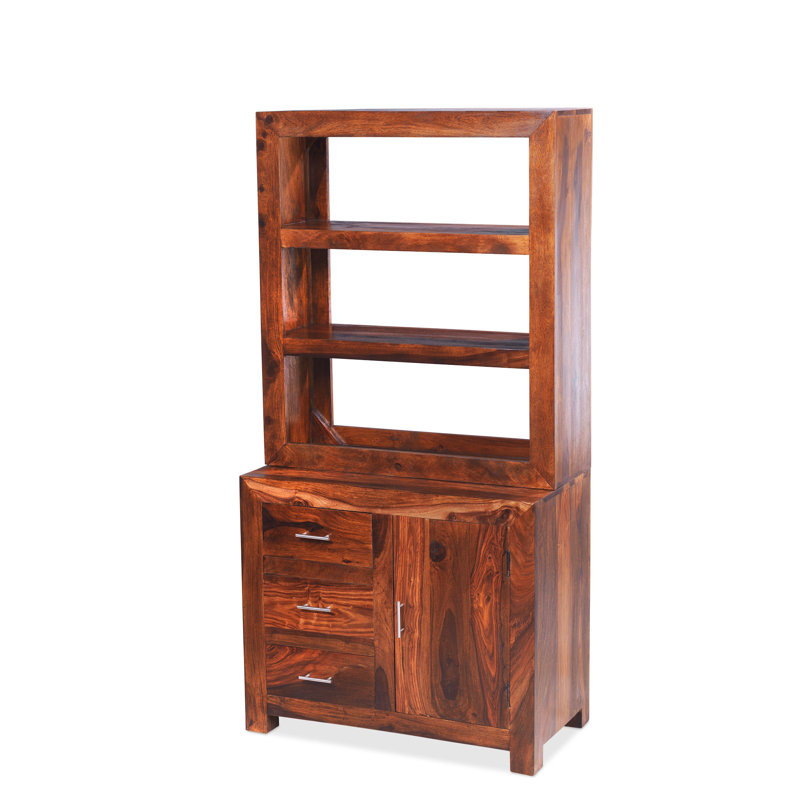 Heritage Solid Wood 75 cm W Display Cabinet