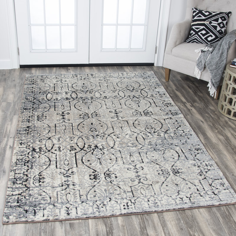 Astley Floral Indoor Rug, Rectangle 9'10" x 12'6"