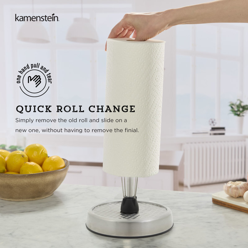 Porte-serviettes en acier inoxydable Kamenstein