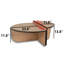 Ensemble de tables basses gigognes 2 pièces-333761463-333760586