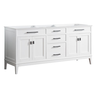 Anglet 72" Double Bathroom Vanity Base Only